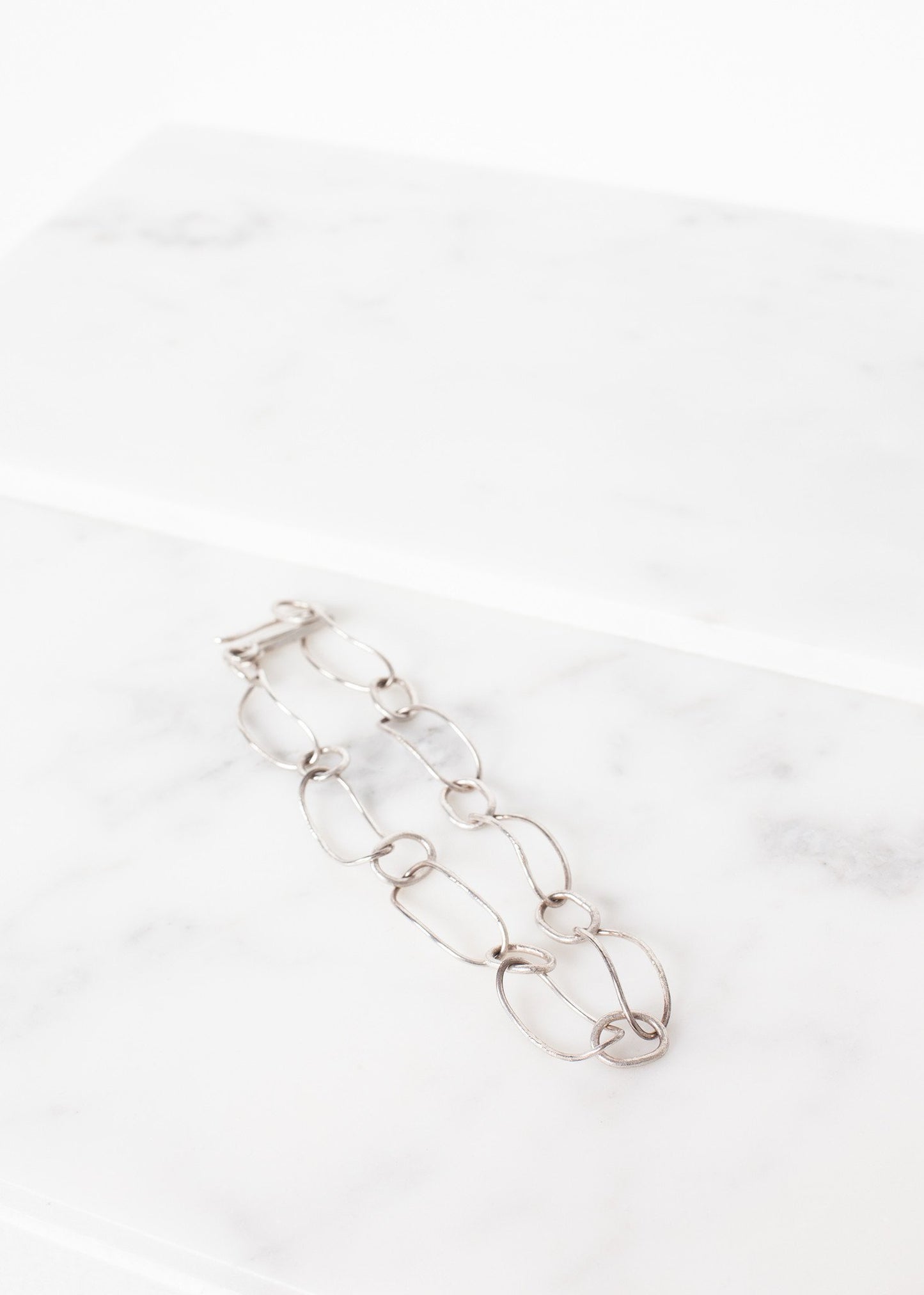 Bracelet 70 in Burnished Silver